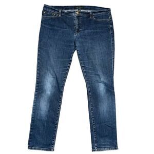LRL LAUREN JEANS CO. Medium Wash Modern Skinny Jean Size 16